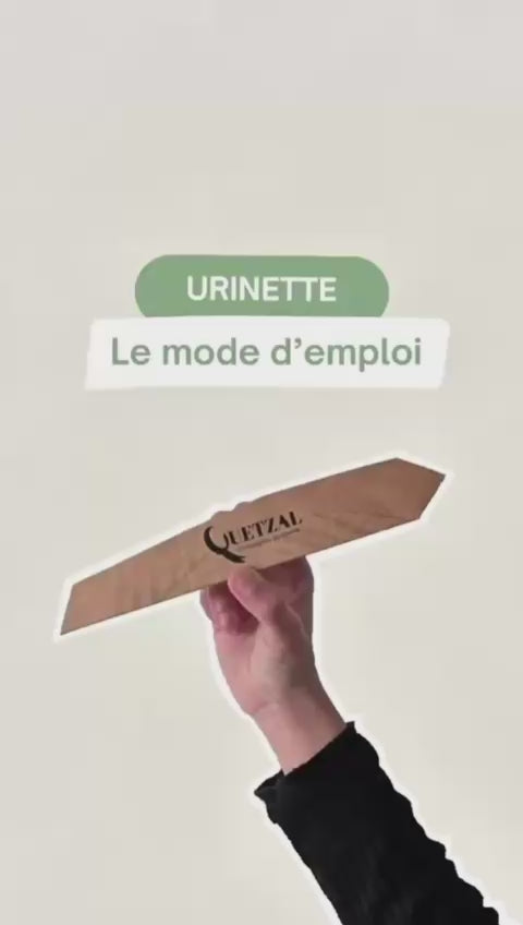Quetzal - urinoir portatif à usage unique